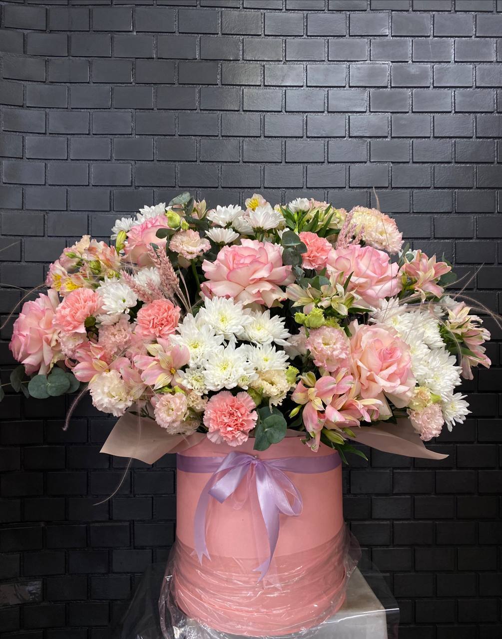 Композиция «Розовый этюд»