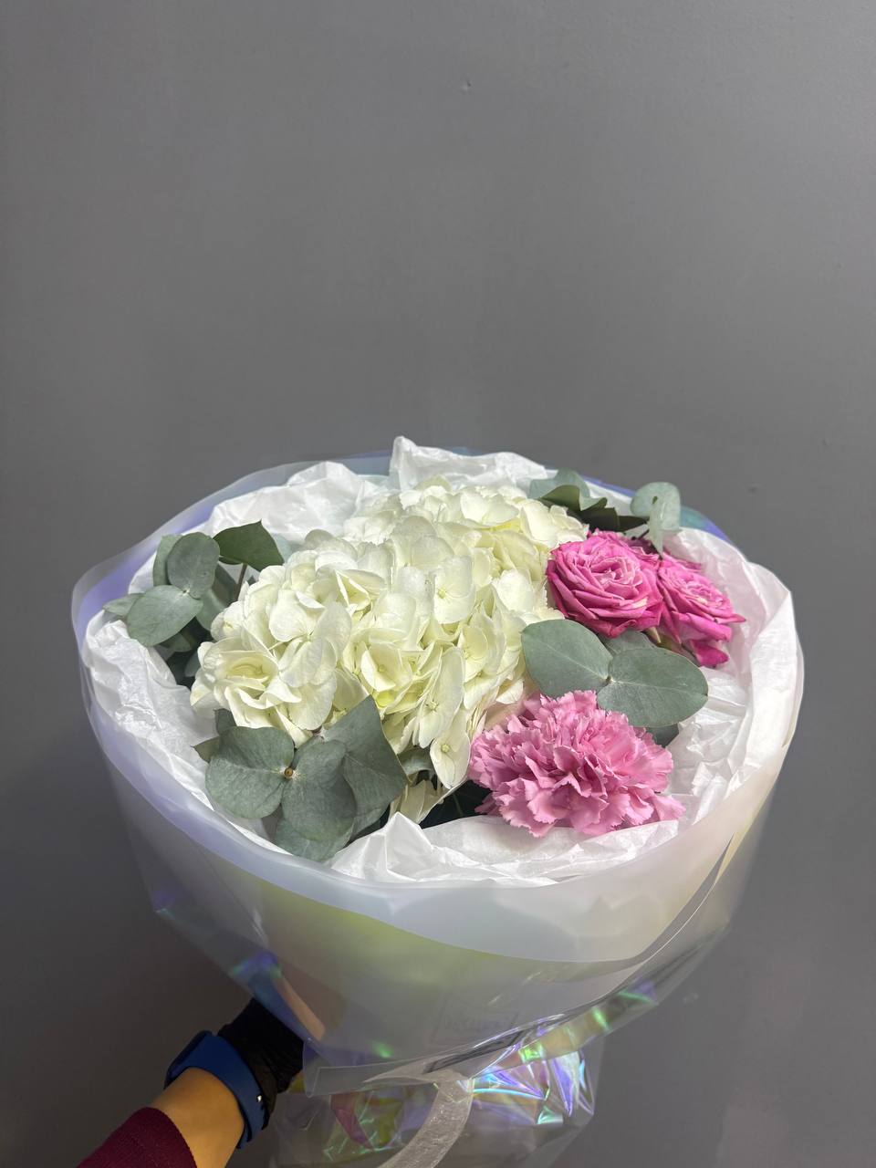 Букет «Магия розового оттенка»