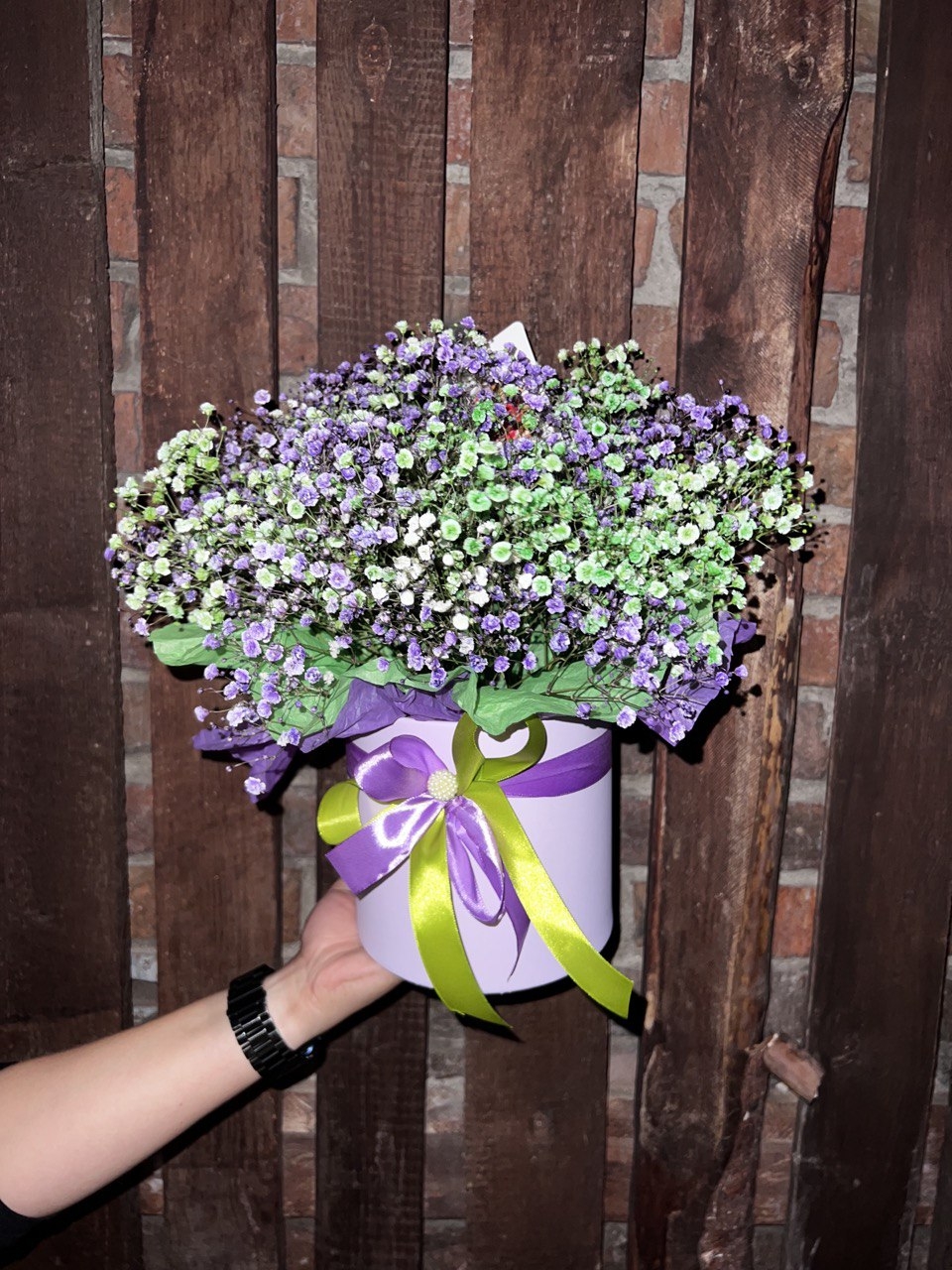 Коробочка Из Гипсофилы Mix В Барнауле Купить