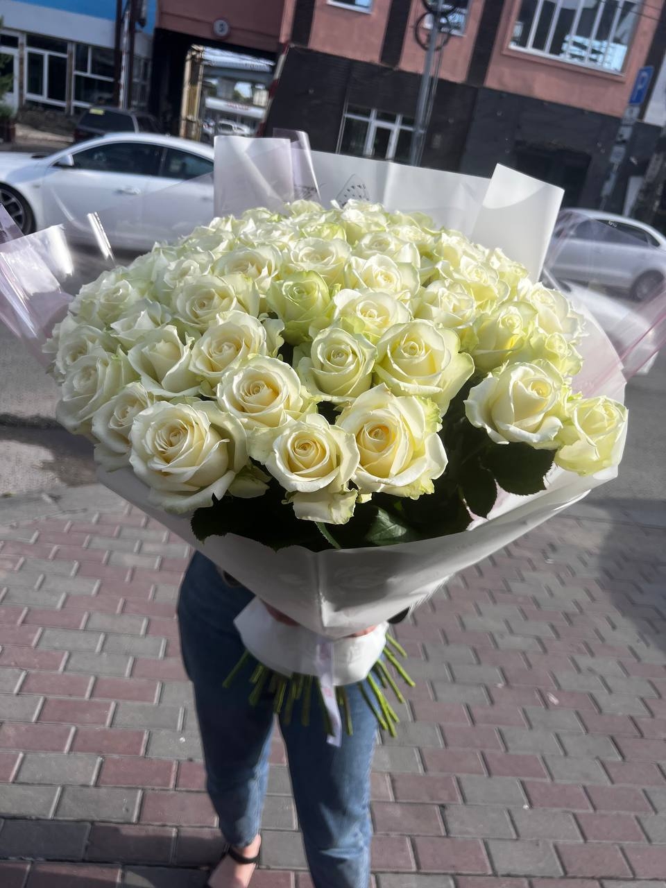 51 Белая местная роза